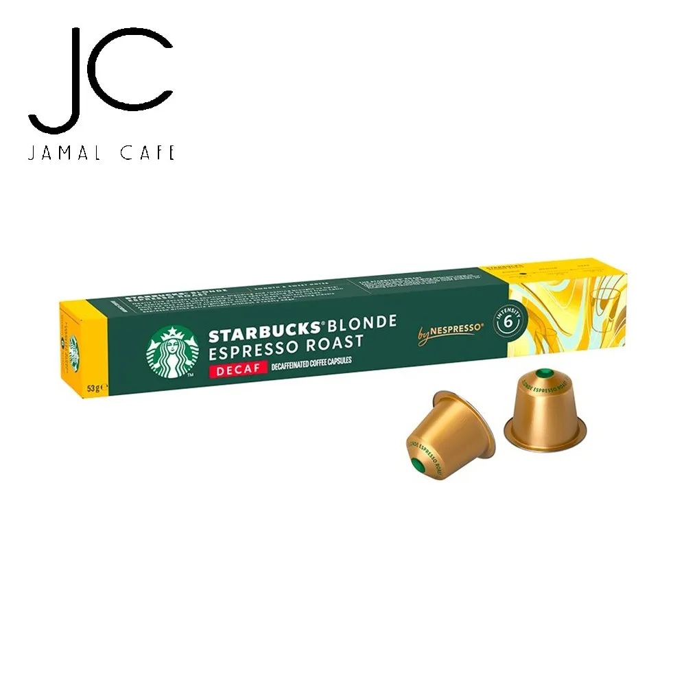 خرید کپسول قهوه استارباکس-دی کف(بدون کافئین)