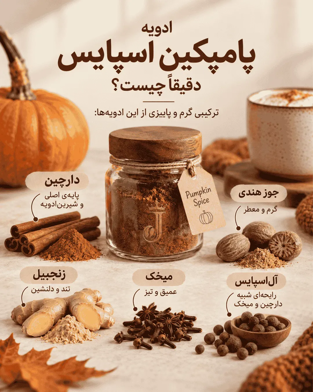 ادویه پامکین اسپایس