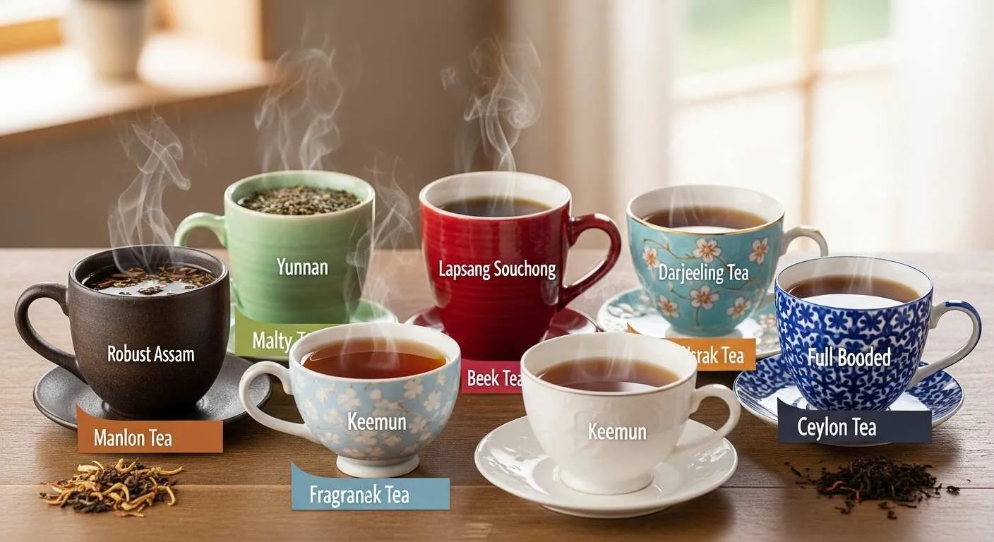 چای سیاه -چای اسانس دار