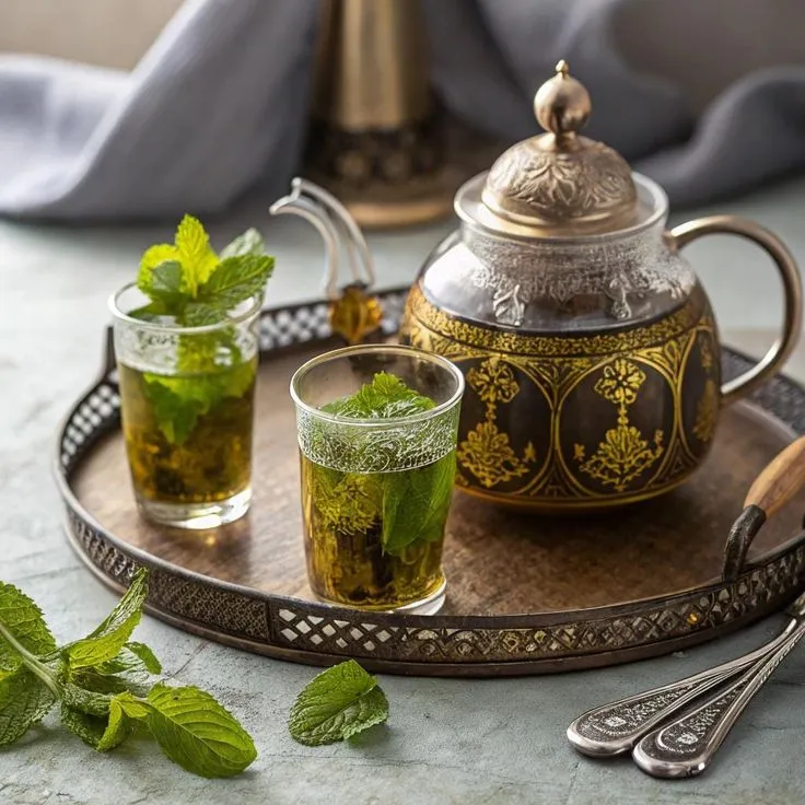 چای مراکشی خوش عطر و طعم