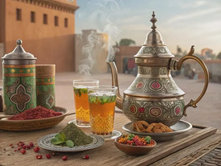 خرید چای مراکشی اصل از جمال کافه