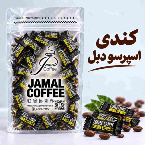 قرص قهوه-کافی کندی- iced coffee candy-دبل اسپرسو