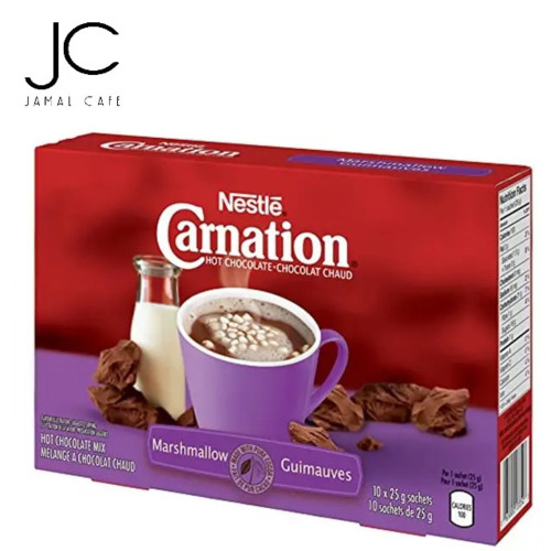 هات چاکلت کارنیشن نستله مارشمالو