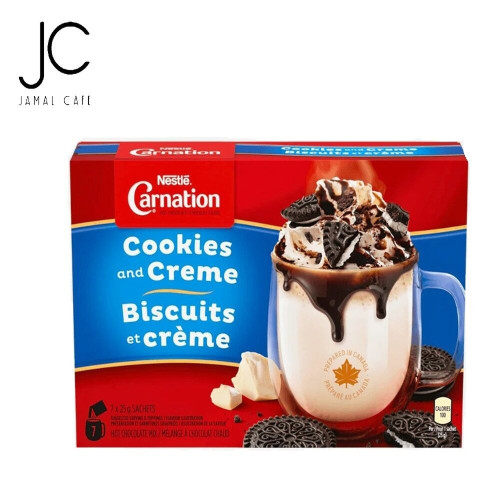 هات چاکلت کارنیشن نستله کوکی