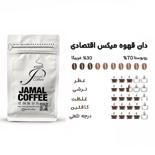 پودر قهوه میکس دمی 70-30- اقتصادی